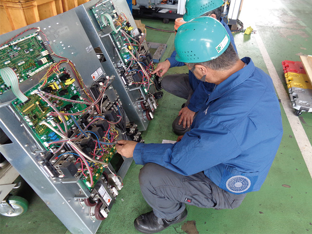 コンプレッサー機器メンテナンス