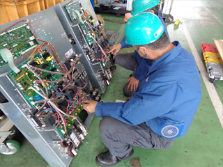 コンプレッサー機器メンテナンス