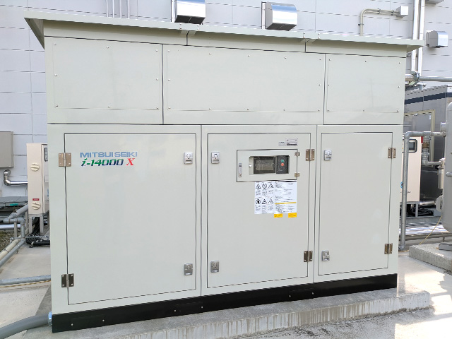オイルフリースクリュー圧縮機